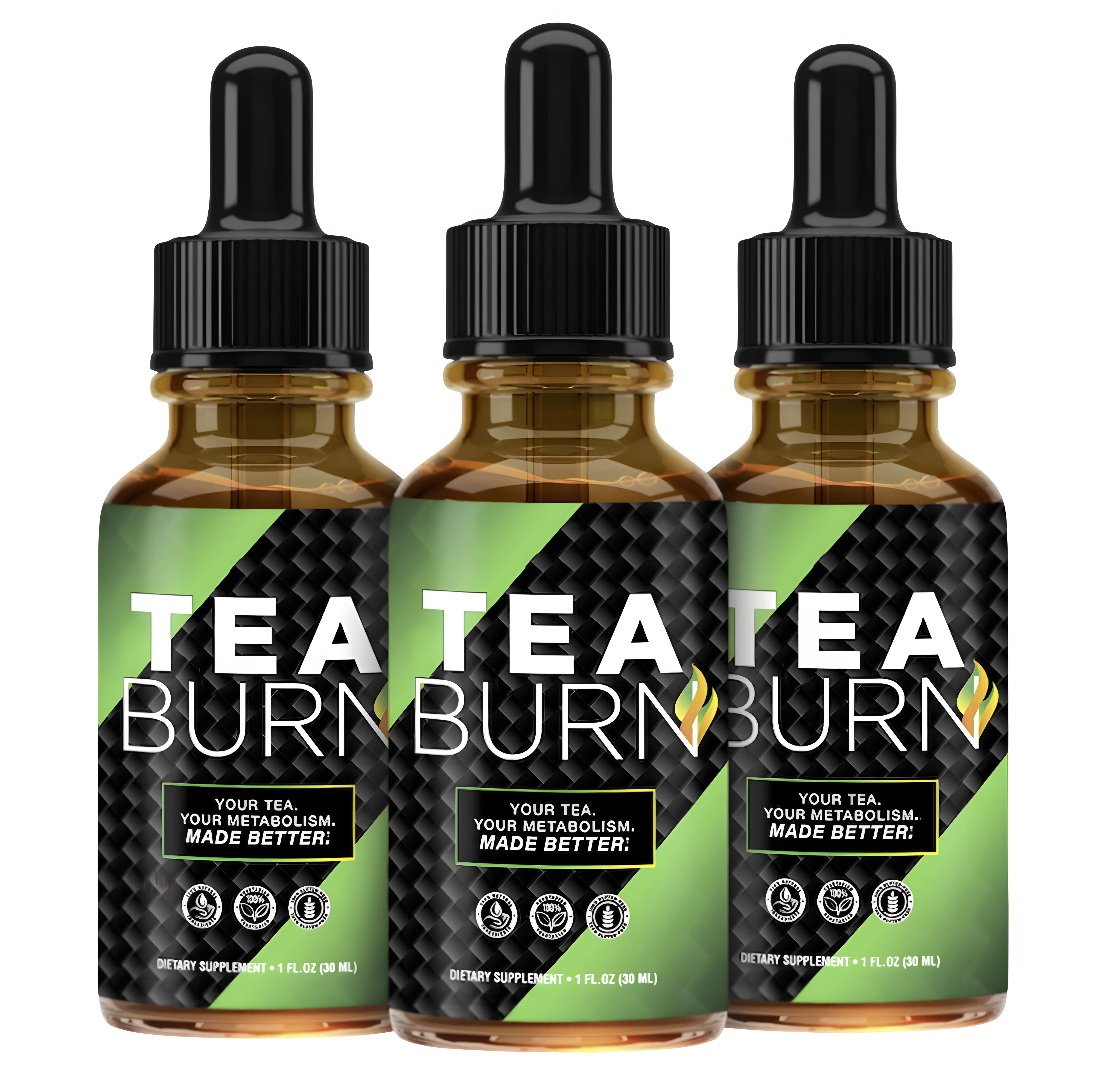 Tea Burn metabolism support packets